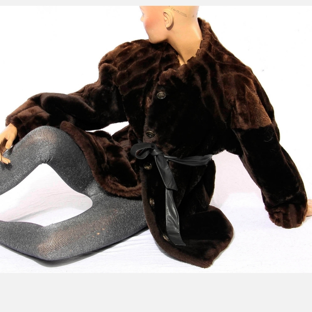 WINTER FUR COAT M/L